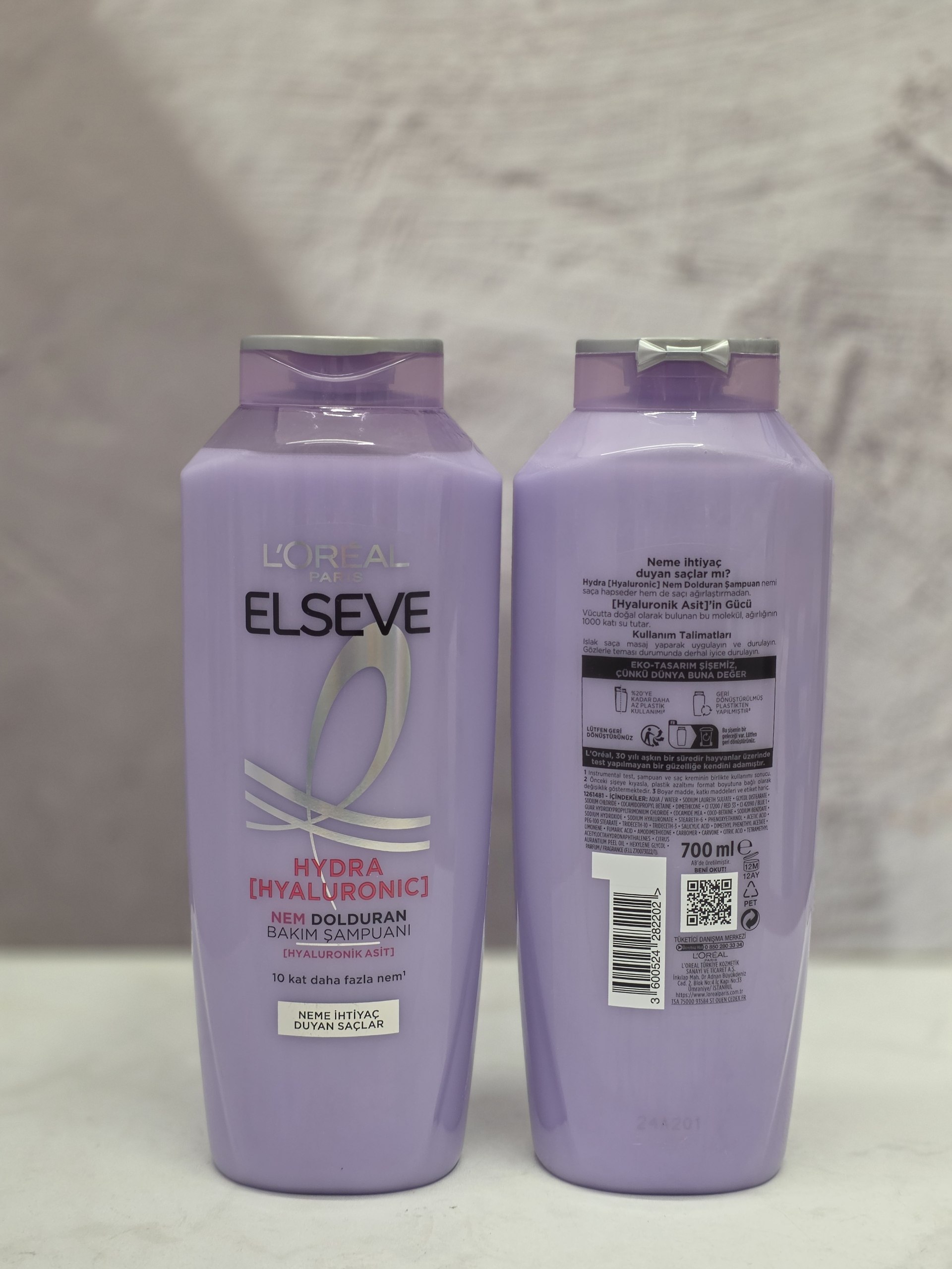 شامپو آبرسان لورال ( Loreal ) السو ( Elseve ) مدل HYDRA حجم 700 میل اصل اورجینال ( واردات قانونی از منطقه آزاد ارس )