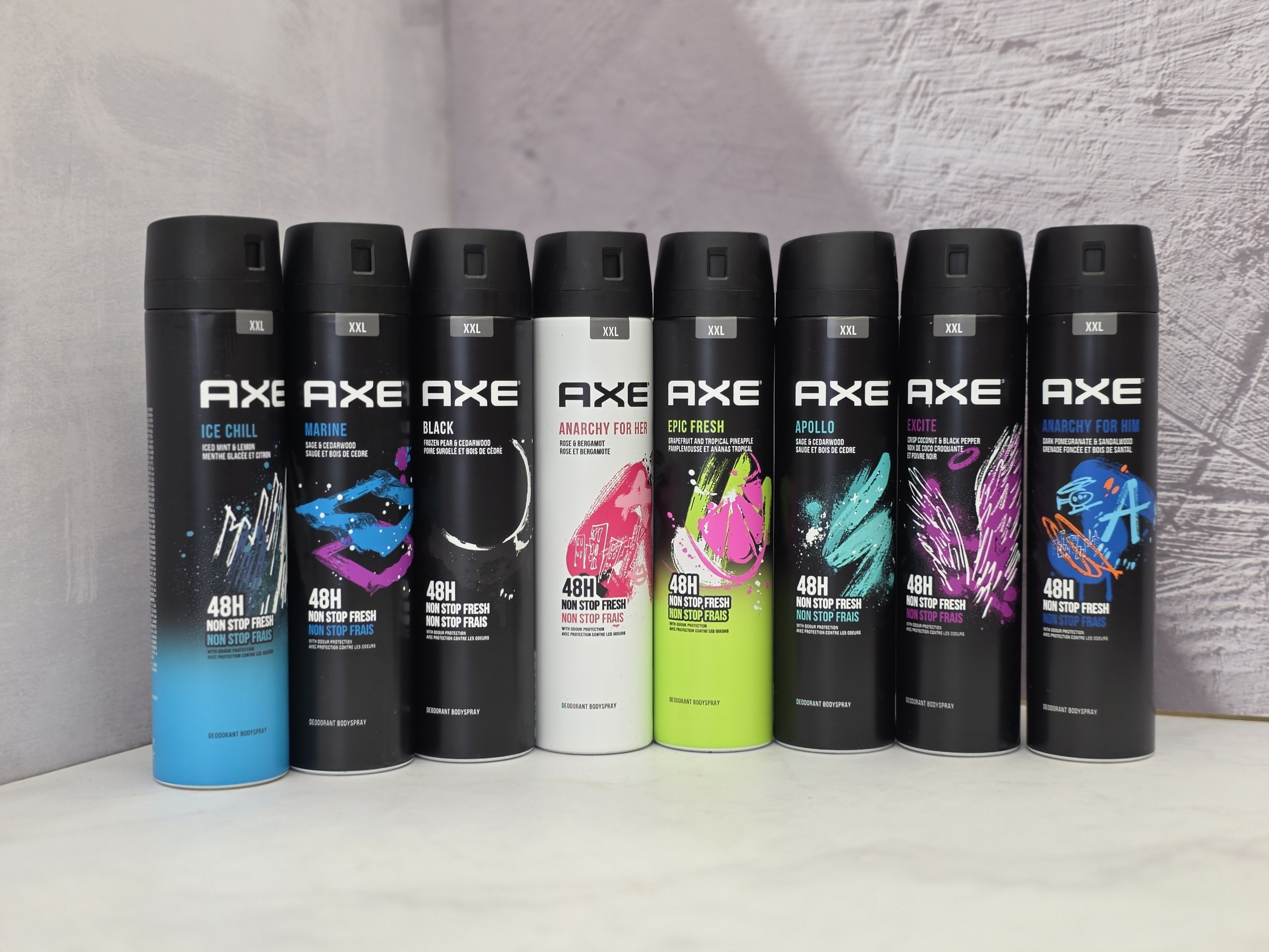 اسپری دئودورانت بدن آکس مردانه و زنانه 250 میل  AXE Deodorant Body Spray اصل اورجینال ( واردات قانونی از منطقه آزاد ارس )