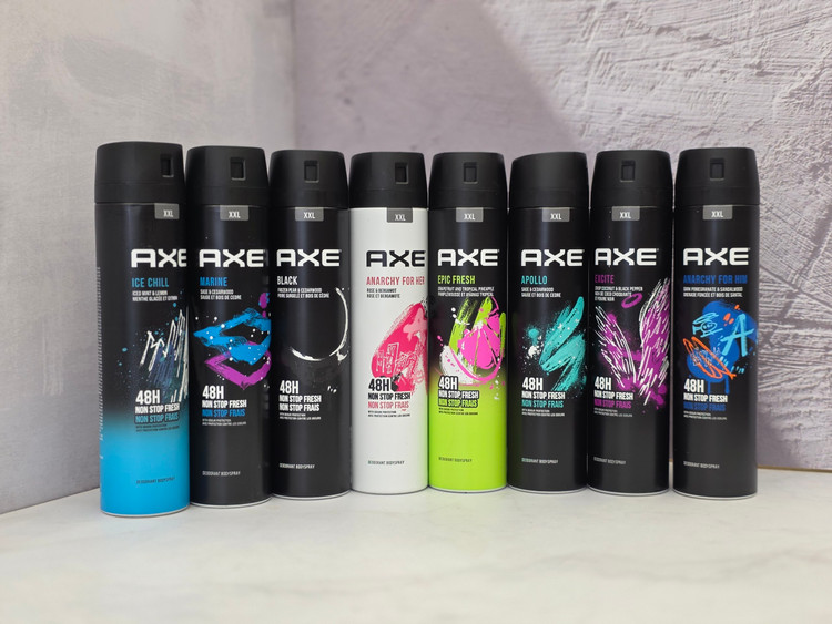 اسپری دئودورانت بدن آکس مردانه و زنانه 250 میل AXE Deodorant Body Spray اصل اورجینال ( واردات قانونی از منطقه آزاد ارس )