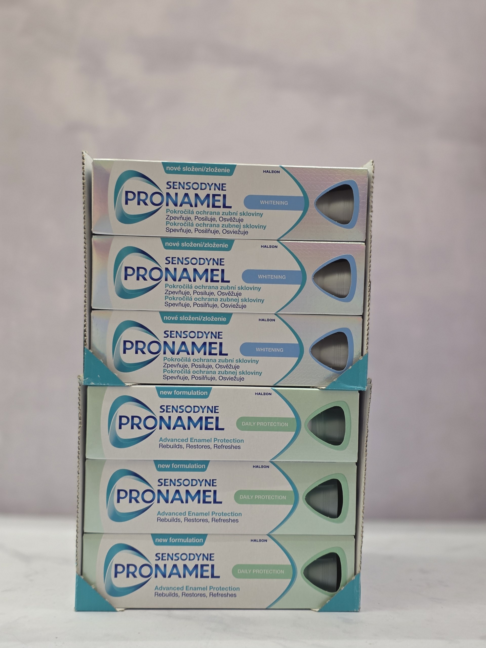 خمیر دندان سنسوداین روزانه دیلی Daily Protection  و خمیر دندان سفید کننده مدل Whitening حجم 75 میل اصل اورجینال ( واردات قانونی از منطقه آزاد ارس )
