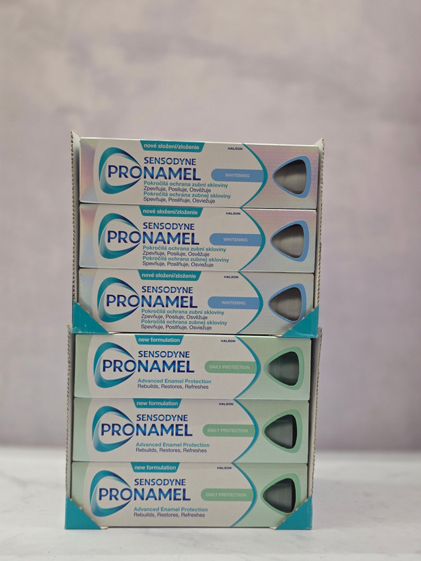 خمیر دندان سنسوداین روزانه دیلی Daily Protection و خمیر دندان سفید کننده مدل Whitening حجم 75 میل اصل اورجینال ( واردات قانونی از منطقه آزاد ارس )