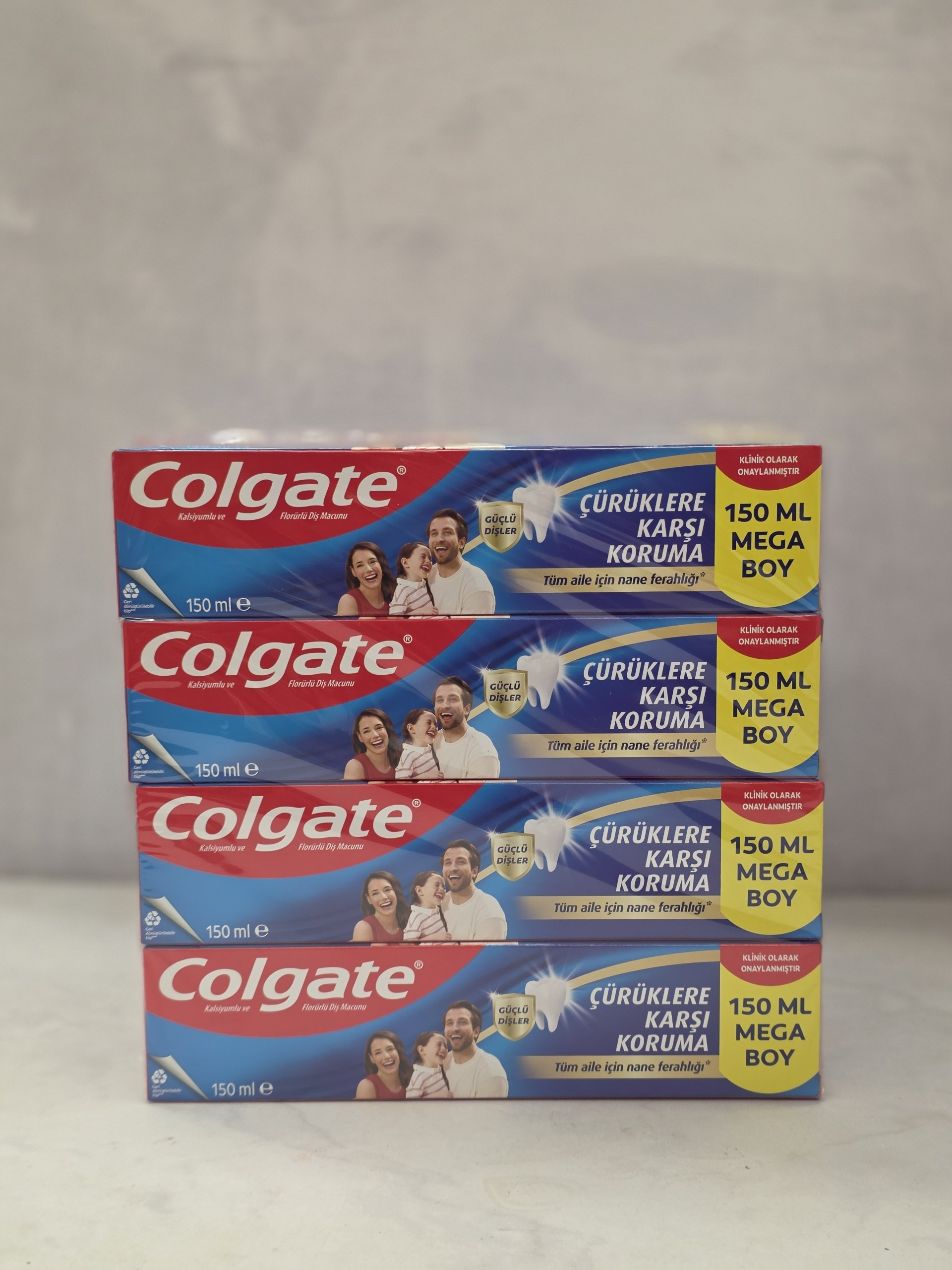 خمیر دندان ضد پوسیدگی و محافظت از دندان Colgate کلگیت خانواده ۱۵۰ میل اصل اورجینال ( واردات قانونی از منطقه آزاد ارس )