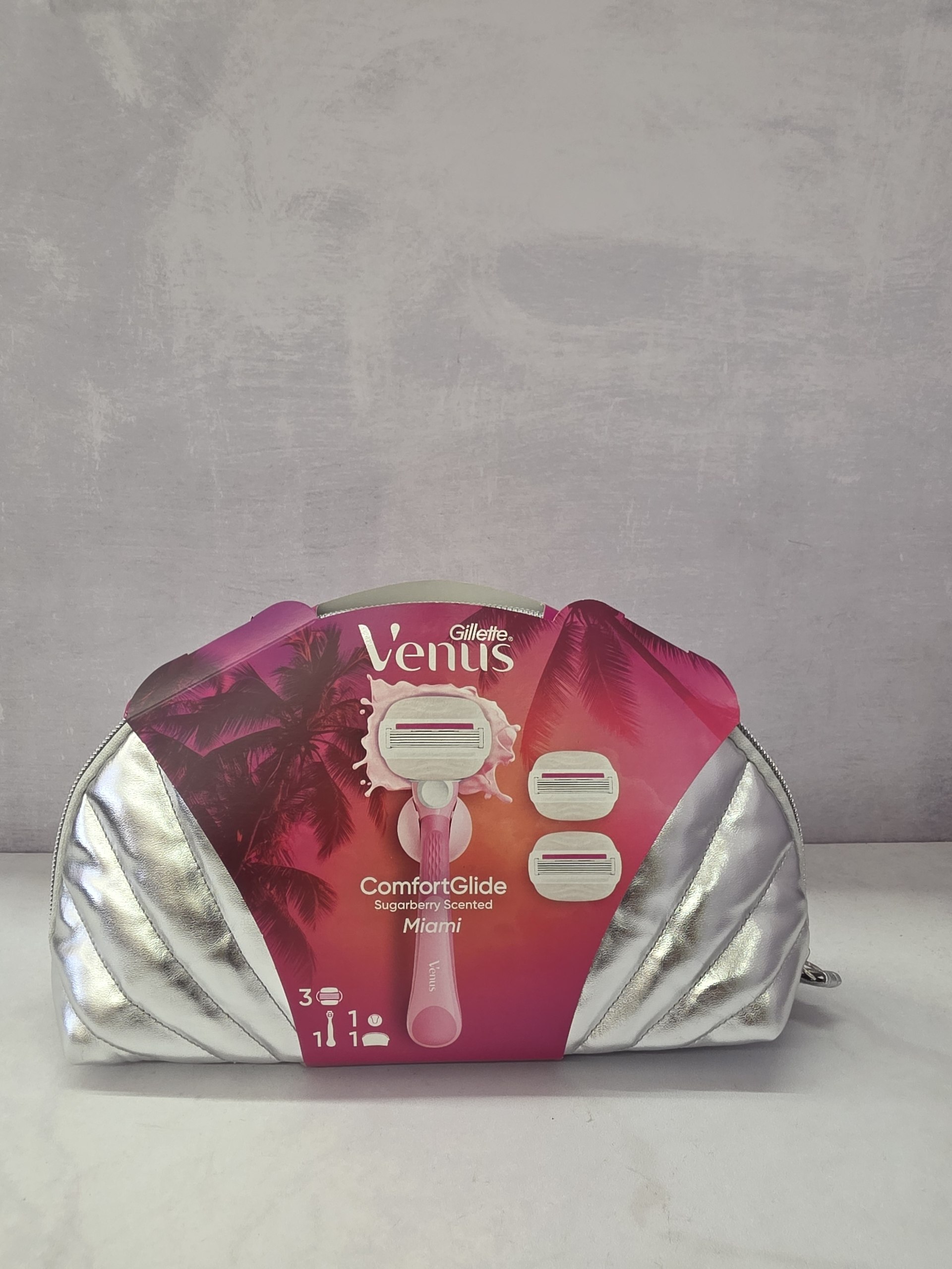 ست اصلاح زنانه لوکس ژیلت ونوس میامی Venus miami اصل اورجینال ( واردات قانونی از منطقه آزاد ارس )