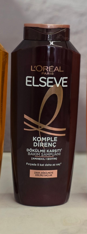 شامپو تقویت کننده و ضد ریزش مو لورئال ایل سییو Loreal Elseve حجم 500 میل اصل اورجینال ( واردات قانونی از منطقه آزاد ارس )