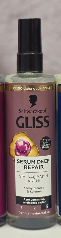 اسپری دوفاز گلیس Gliss حجم 200 میل موهای خشک و معمولی ؛ موهای شدیدا آسیب دیده ؛ موهای بلند آسیب دیده ؛ موهای آسیب دیده و موخوره دار ؛ موهای ضغیف و مستعد ریزش اصل اورجینال