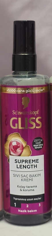 اسپری دوفاز گلیس Gliss حجم 200 میل موهای خشک و معمولی ؛ موهای شدیدا آسیب دیده ؛ موهای بلند آسیب دیده ؛ موهای آسیب دیده و موخوره دار ؛ موهای ضغیف و مستعد ریزش اصل اورجینال