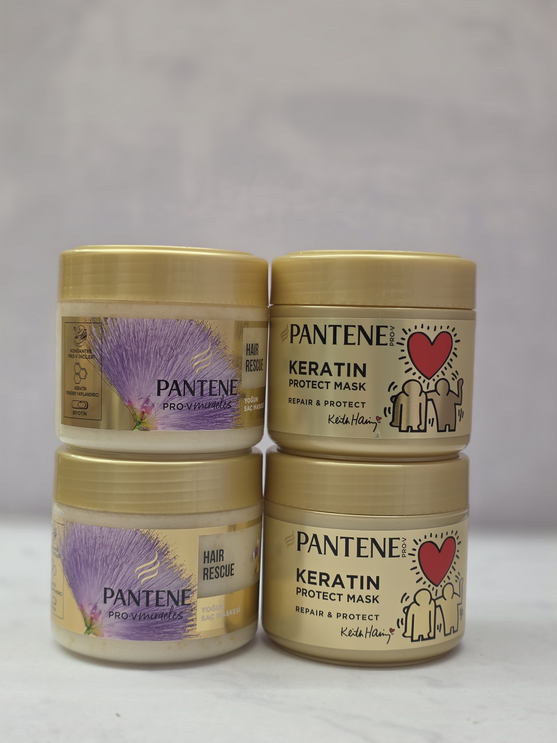 ماسک مو پنتن (پانتن) مدل Keratin Protect ترمیم کننده و محافظت کننده حجم ۳۰۰ میل اصل اورجینال ( واردات قانونی از منطقه آزاد ارس )