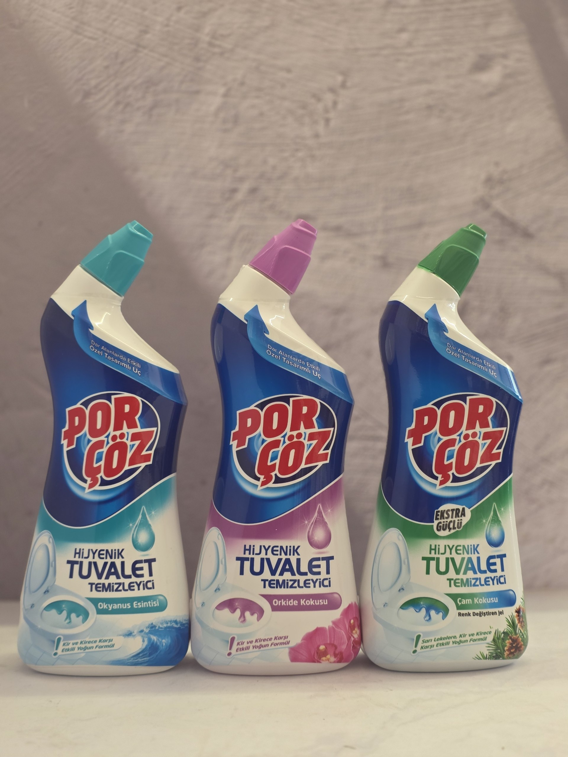 مایع ژل جرم گیر و ضدعفونی کننده سرویس بهداشتی ( توالت ) پورچوز اردکی 750 میل اصل اورجینال ( واردات قانونی از منطقه آزاد ارس )