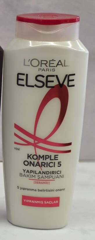 شامپو تقویت کننده و ضد ریزش مو لورئال ایل سییو Loreal Elseve حجم 500 میل اصل اورجینال ( واردات قانونی از منطقه آزاد ارس )