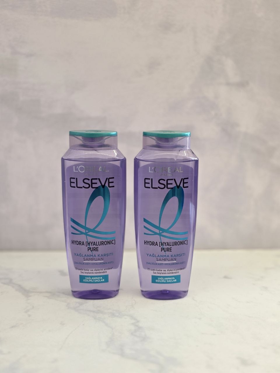 شامپو مناسب برای موهای چرب لورئال السیو هیالورونیک پیور Loreal Elseve Hyaluronic Pure در حجم ۳۰۰ میل اصل اورجینال ( واردات قانونی از منطقه آزاد ارس )