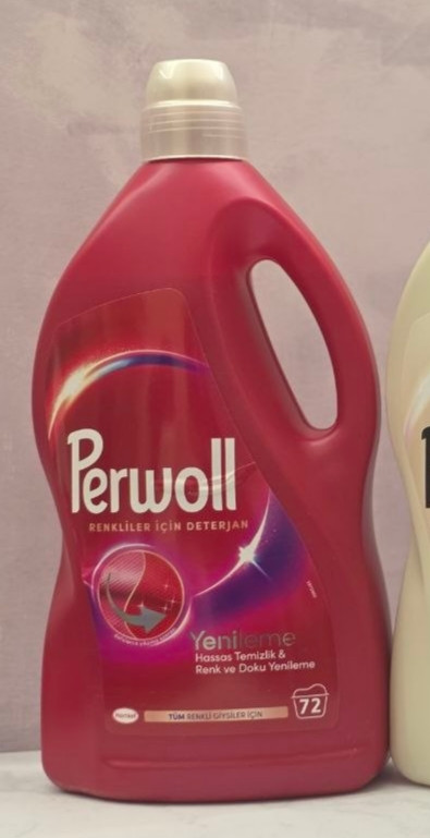 مایع لباسشویی پرول (Perwoll) مدل Yenileme در حجم ۴ لیتر انواع مختلف لباسهای رنگی و سفید و مشکی اصل اورجینال ( واردات قانونی از منطقه آزاد ارس )