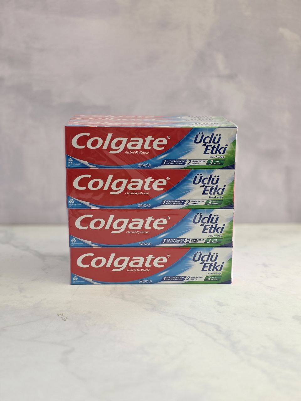 خمیردندان کلگیت سه کاره Colgate 1.2.3 با حجم 100 میل اصل اورجینال ( واردات قانونی از منطقه آزاد ارس )