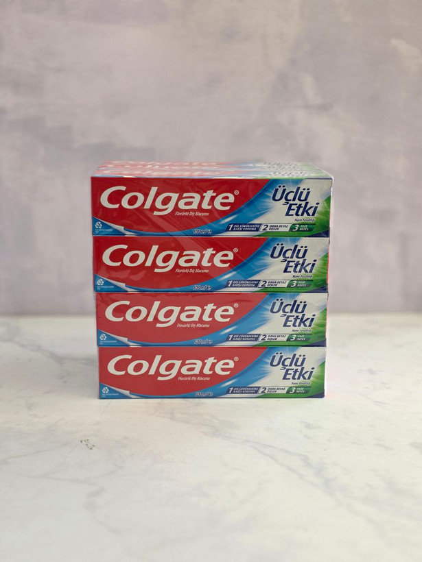 خمیردندان کلگیت سه کاره Colgate 1.2.3 با حجم 100 میل اصل اورجینال ( واردات قانونی از منطقه آزاد ارس )