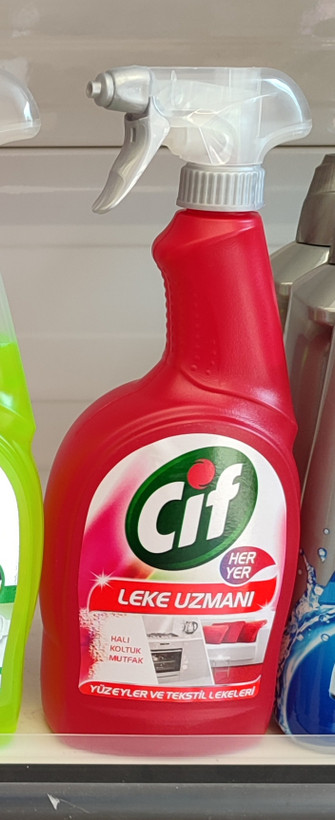 اسپری پاک کننده کثیفی و چربی چند منظوره سیف Cif در مدل های مختلف حجم 750 میل اصل اورجینال ( واردات قانونی از منطقه آزاد ارس )