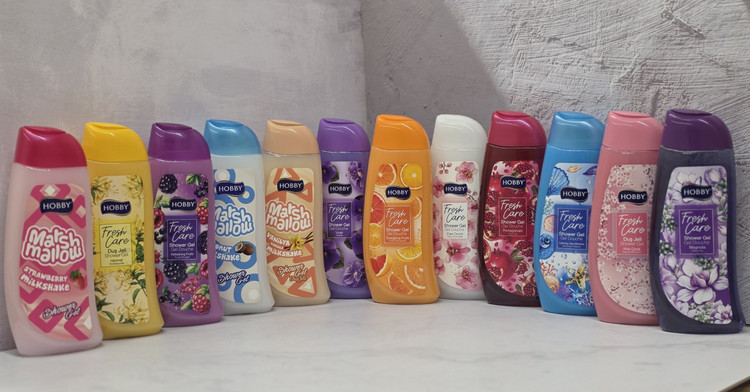 شامپو بدن هوبی Hobbi در مدل های Fresh Care و Marshmallow در انواع عصاره و رایحه ها حجم 500 میل اصل اورجینال ( واردات قانونی از منطقه آزاد ارس )