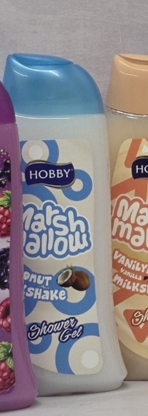 شامپو بدن هوبی Hobbi در مدل های Fresh Care و Marshmallow در انواع عصاره و رایحه ها حجم 500 میل اصل اورجینال ( واردات قانونی از منطقه آزاد ارس )