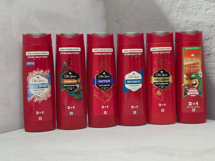 شامپو سر و بدن و صورت ۳ در ۱ اولد اسپایس Old Spice پاککننده مو، صورت و بدن در انواع مدل ها در حجم 400 میل اصل اورجینال ( واردات قانونی از منطقه آزاد ارس )