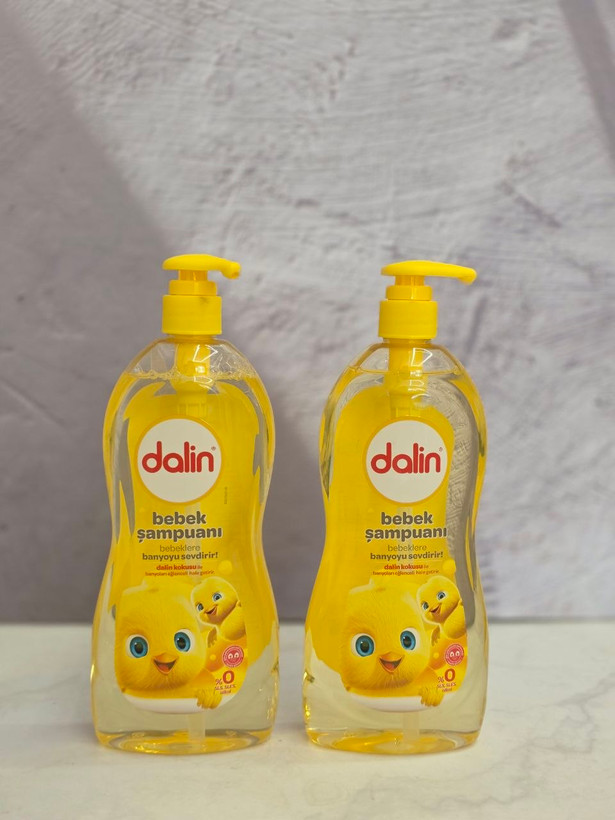 شامپو کودک و نوزاد پمپی دالین Dalin بدون سوزش مدل کلاسیک حجم 700 میل اصل اورجینال ( واردات قانونی از منطقه آزاد ارس )