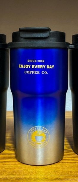 تراول ماگ ( ماگ سفری ) دو حالته استیل Enjoy Every Day با گنجایش 500 میل اصل اورجینال ( واردات قانونی از منطقه آزاد ارس )