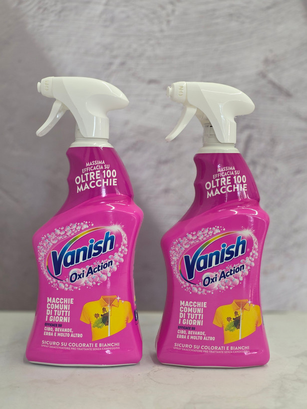 اسپری لکه بر لباس ونیش Vanish مدل Oxi Action در حجم 725 میل اصل اورجینال ( واردات قانونی از منطقه آزاد ارس )