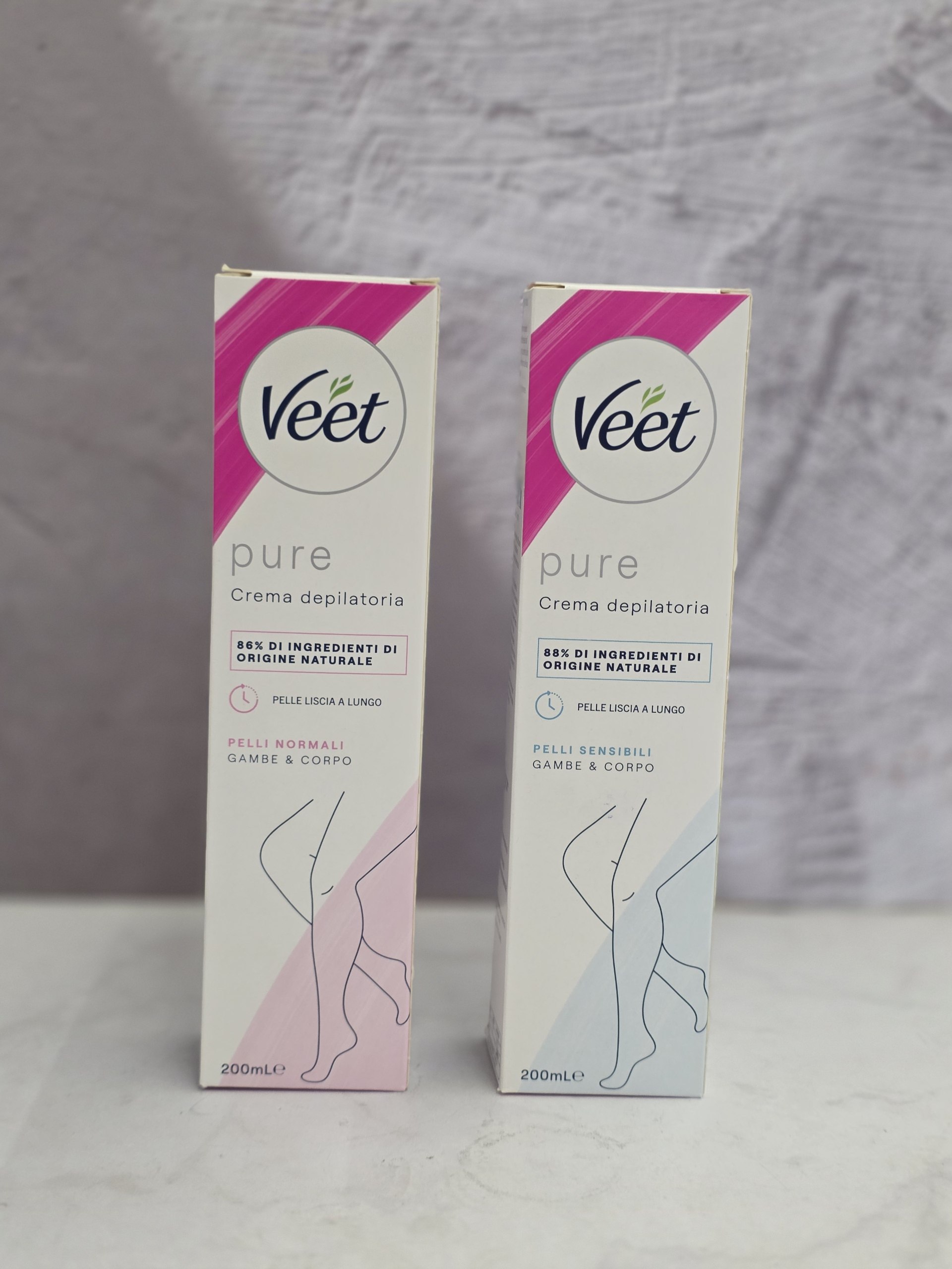کرم موبر ویت Veet در دو مدل مختلف برای پوست های نرمال و پوست های حساس حجم 200 میل اصل اورجینال ( واردات قانونی از منطقه آزاد ارس )