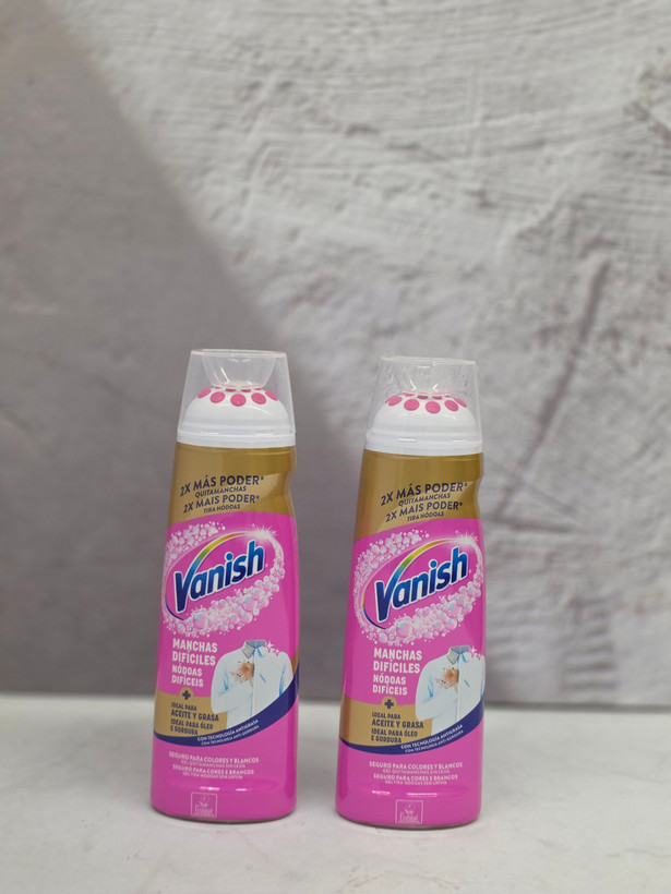 ژل لکه بر لباس غلطکی ونیش Vanish مناسب پیش از شستشو در حجم 200 میل اصل اورجینال ( واردات قانونی از منطقه آزاد ارس )