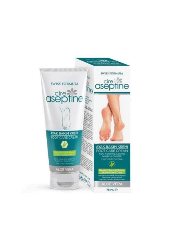 کرم ترک پا تیوپی سیر آسپتین Cire Aseptine حاوی آلوئه ورا در حجم ۷۵ میل اصل اورجینال ( واردات قانونی از منطقه آزاد ارس )