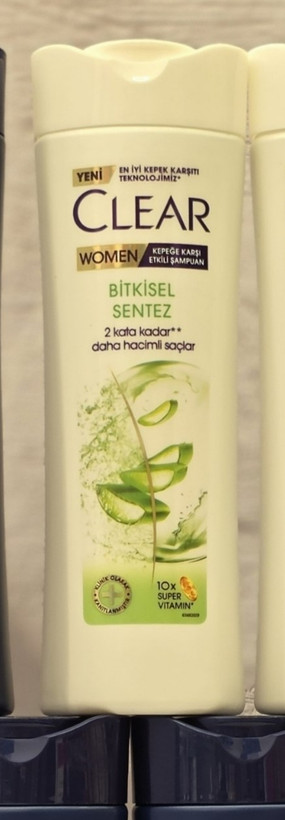 شامپو ترکیه مردانه و زنانه ضد شوره و تقویت کننده مناسب موهای چرب 350 میل کلیر Clear Shampoo اصل اورجینال ( واردات قانونی از منطقه آزاد ارس )
