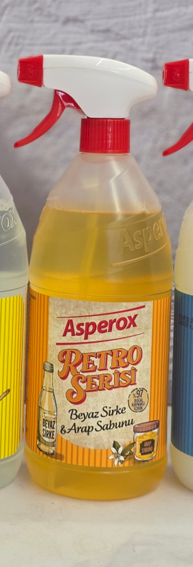 اسپری پاک کننده چند منظوره آسپروکس Asperox سری رترو Retro در 4 مدل مختلف 1 لیتری اصل اورجینال ( واردات قانونی از منطقه آزاد ارس )