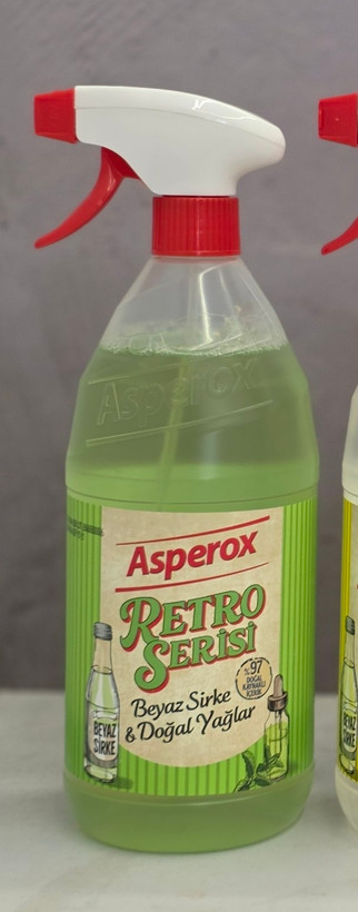 اسپری پاک کننده چند منظوره آسپروکس Asperox سری رترو Retro در 4 مدل مختلف 1 لیتری اصل اورجینال ( واردات قانونی از منطقه آزاد ارس )