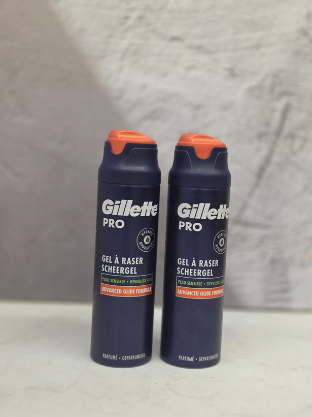 ژل اصلاح ژیلت پرو Gillette Pro مناسب پوست حساس اصل اورجینال ( واردات قانونی از منطقه آزاد ارس )